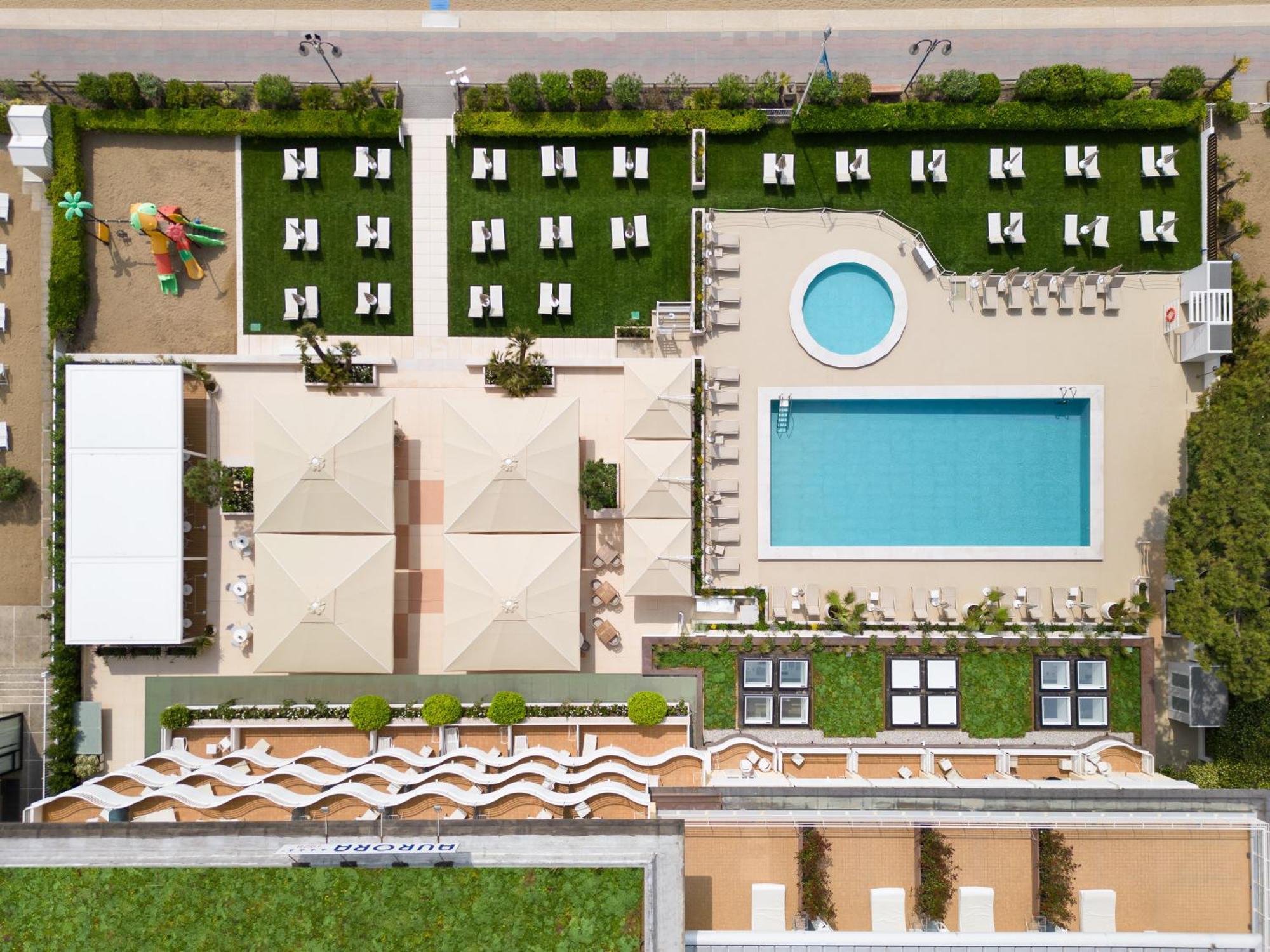 Hotel Aurora Lido di Jesolo Esterno foto