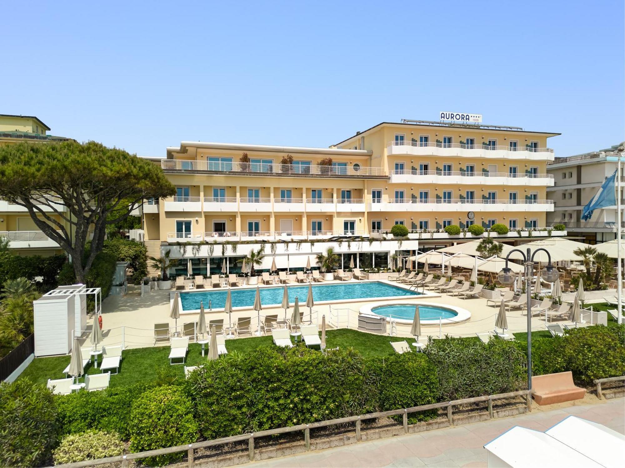 Hotel Aurora Lido di Jesolo Esterno foto