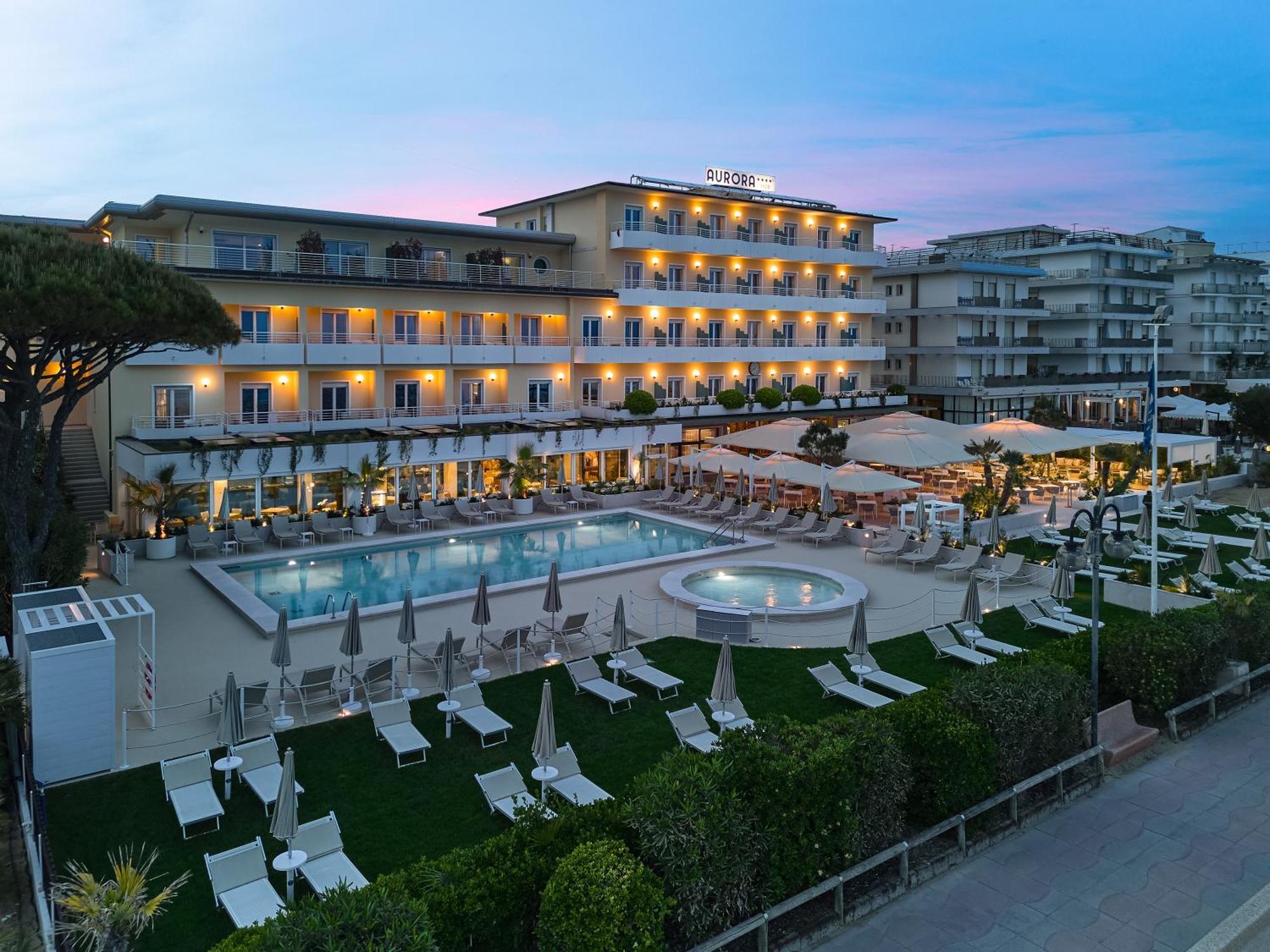 Hotel Aurora Lido di Jesolo Esterno foto