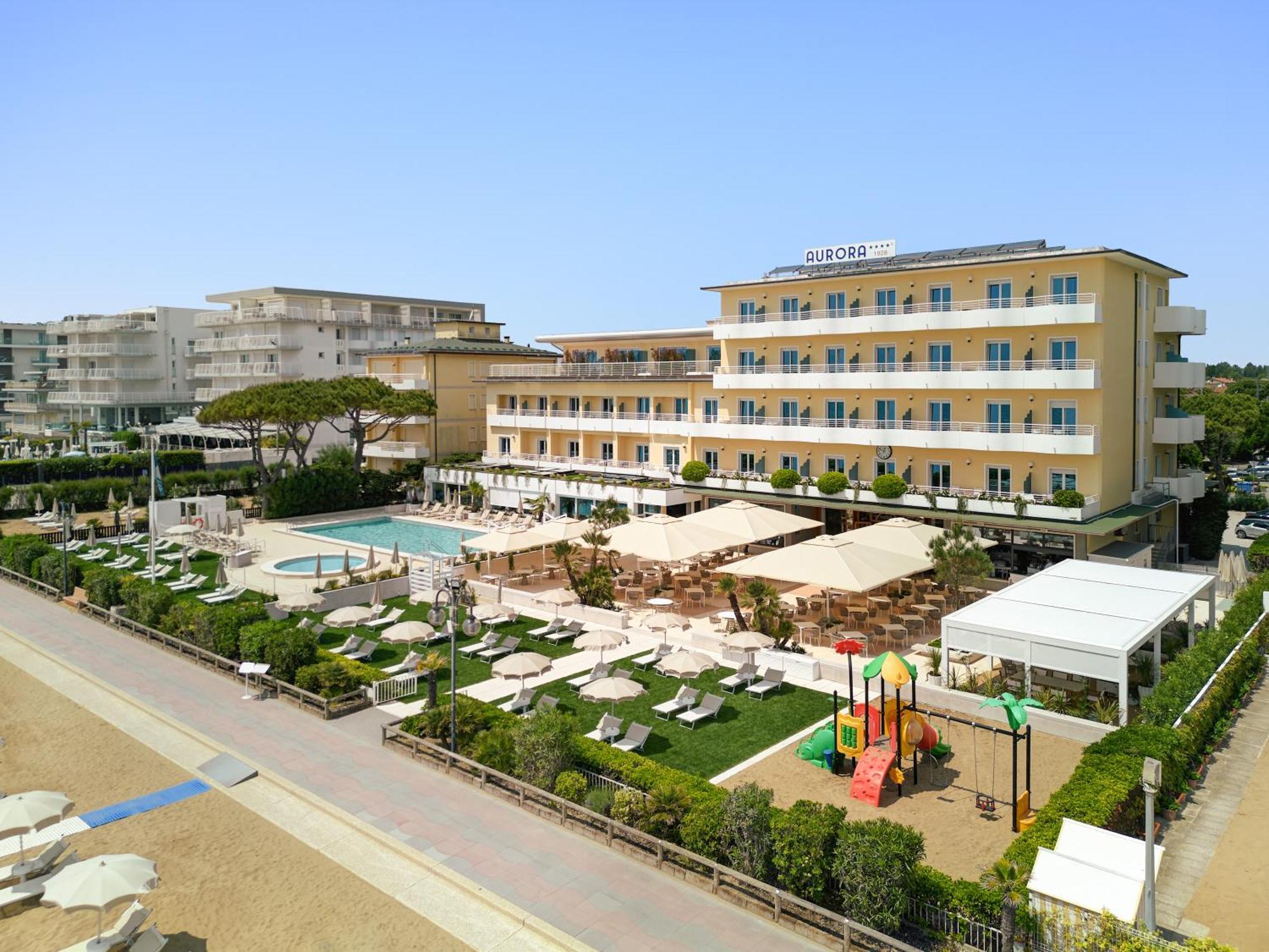 Hotel Aurora Lido di Jesolo Esterno foto